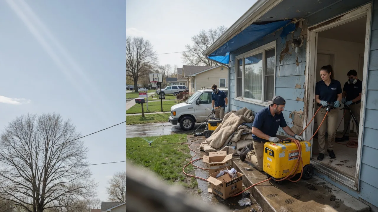 Basement Flood Cleanup in Milan, TN near me